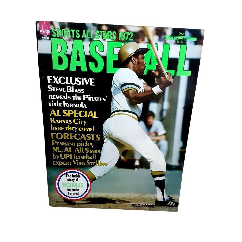 1972 Sports All Stars Baseball Willie Stargell Pirates